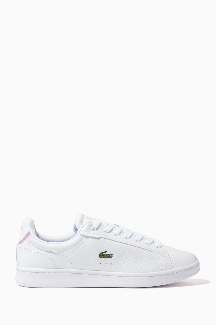 

Carnaby Pro Sneakers in Pebbled Leather, White