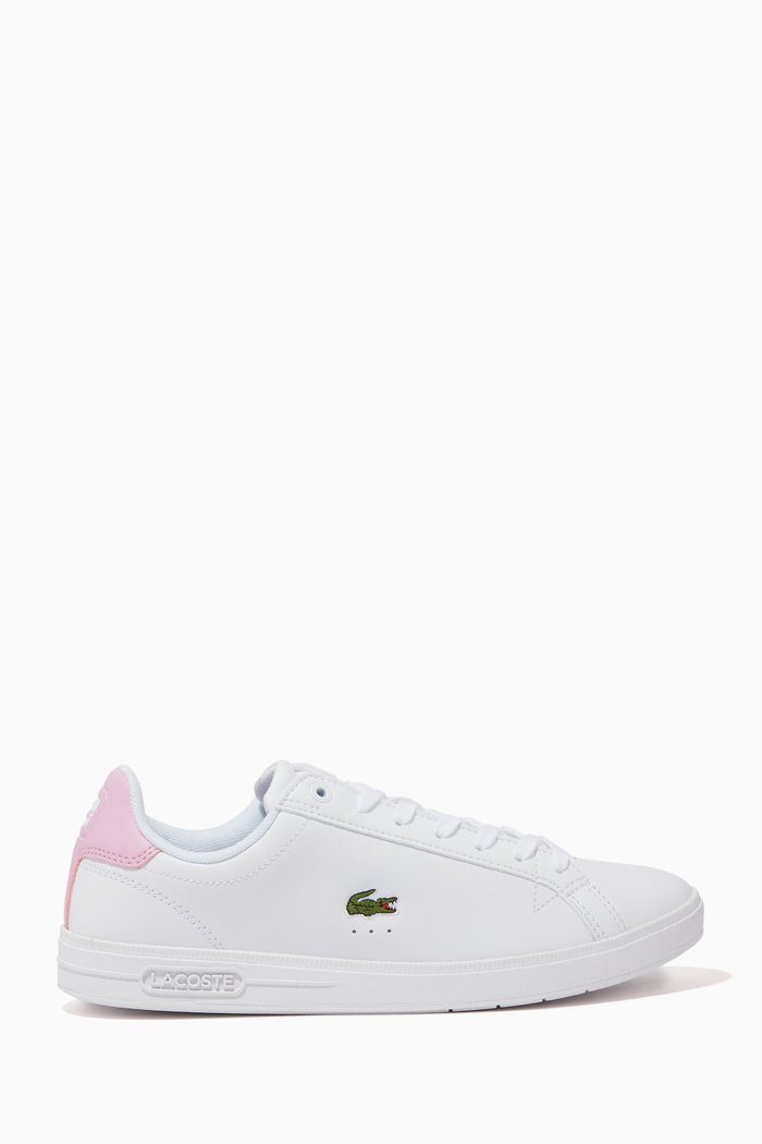 Graduate Pro Sneakers in Leather, White