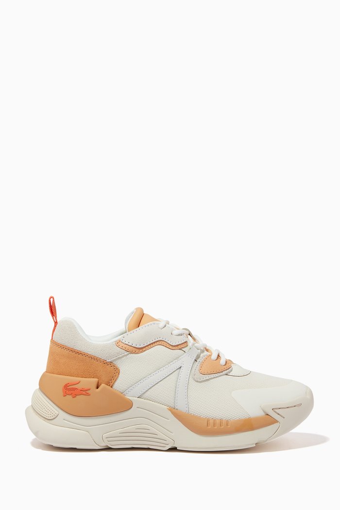 

LW2 Xtra Colour Pop Sneakers in Textile & Suede, White
