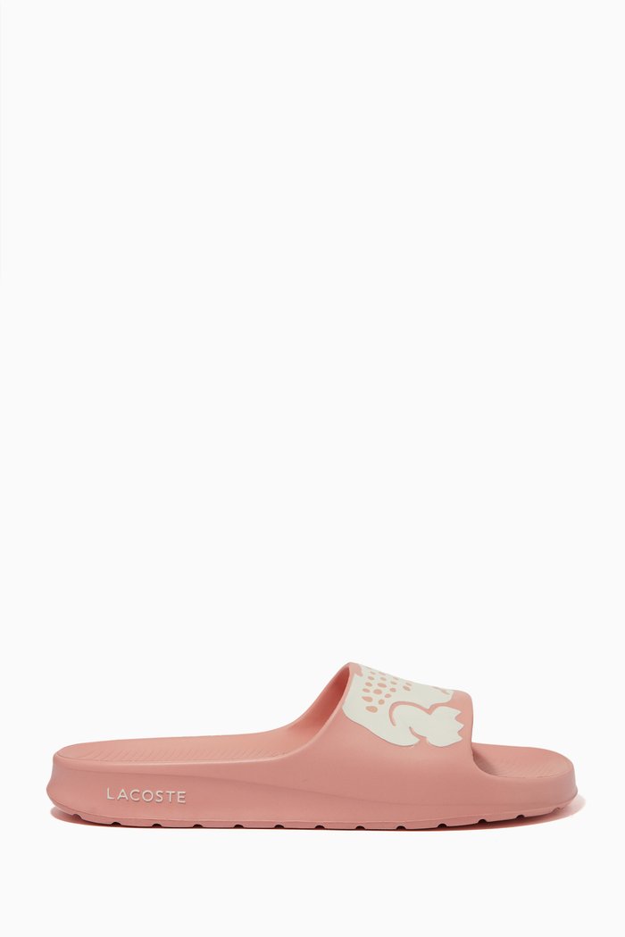 

Croco 2.0 Slide Sandals in EVA & Recycled Algae, Pink