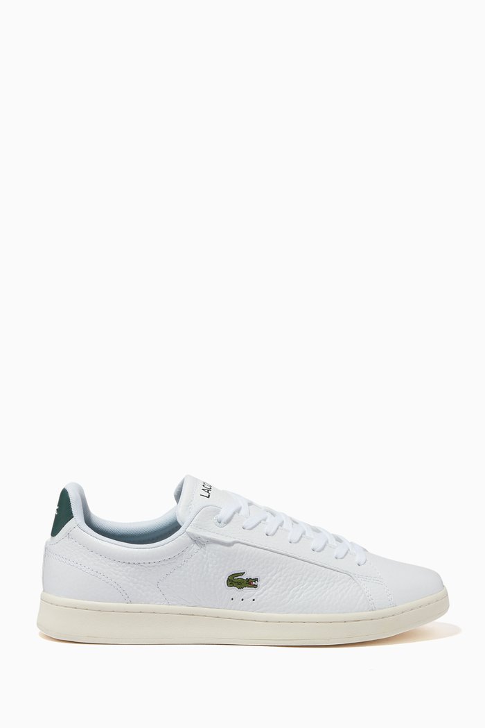 

Carnaby Pro Sneakers in Pebbled Leather, White
