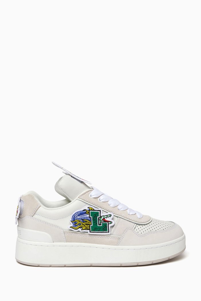 

Ace Clip Sneakers in Leather, White