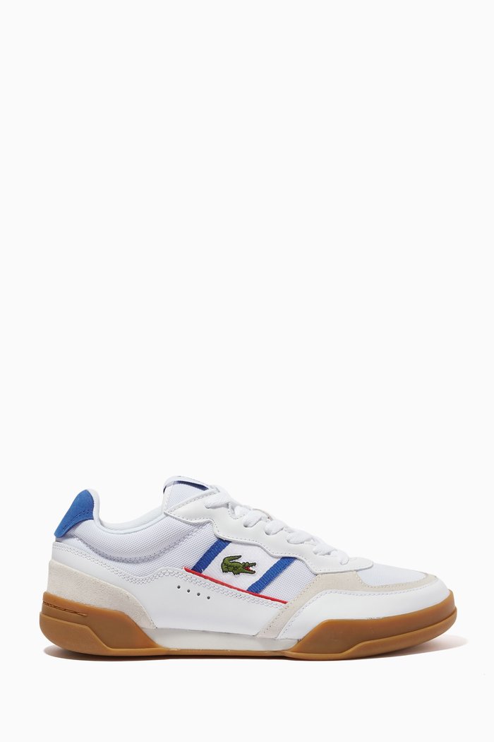 

Sunshot Sneakers in Mesh, Suede & Leather, White