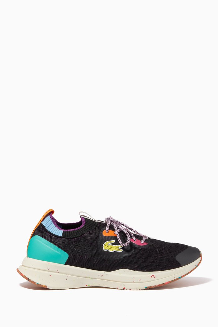 

Run Spin Low-top Sneakers in Eco Textile, Black