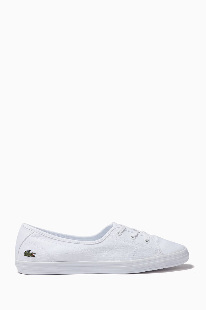 

Ziane Chunky Slip-on Sneakers in Canvas, White