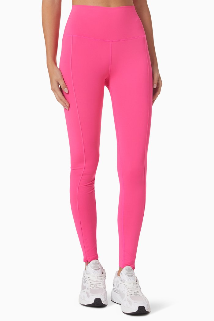 Amplify Leggings in Recycled Fabric, Pink