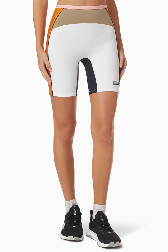 

Airtime Bike Shorts in Polyester, White