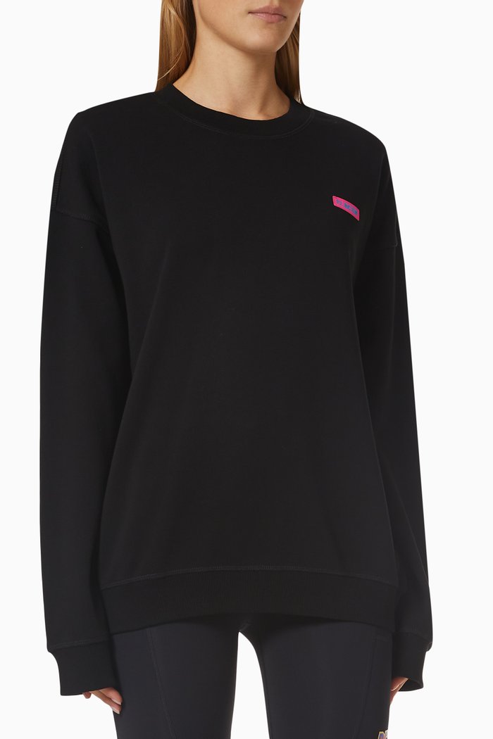 

Daze Sweatshirt in Organic Cotton, Black