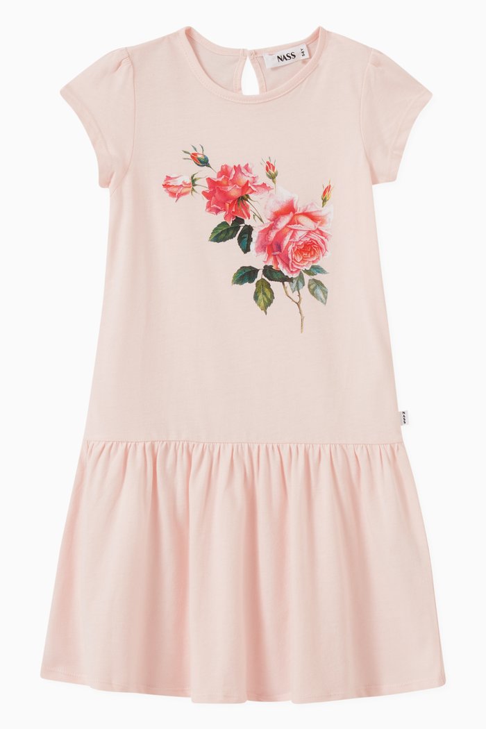 

Dana Rose Print Dress, Pink