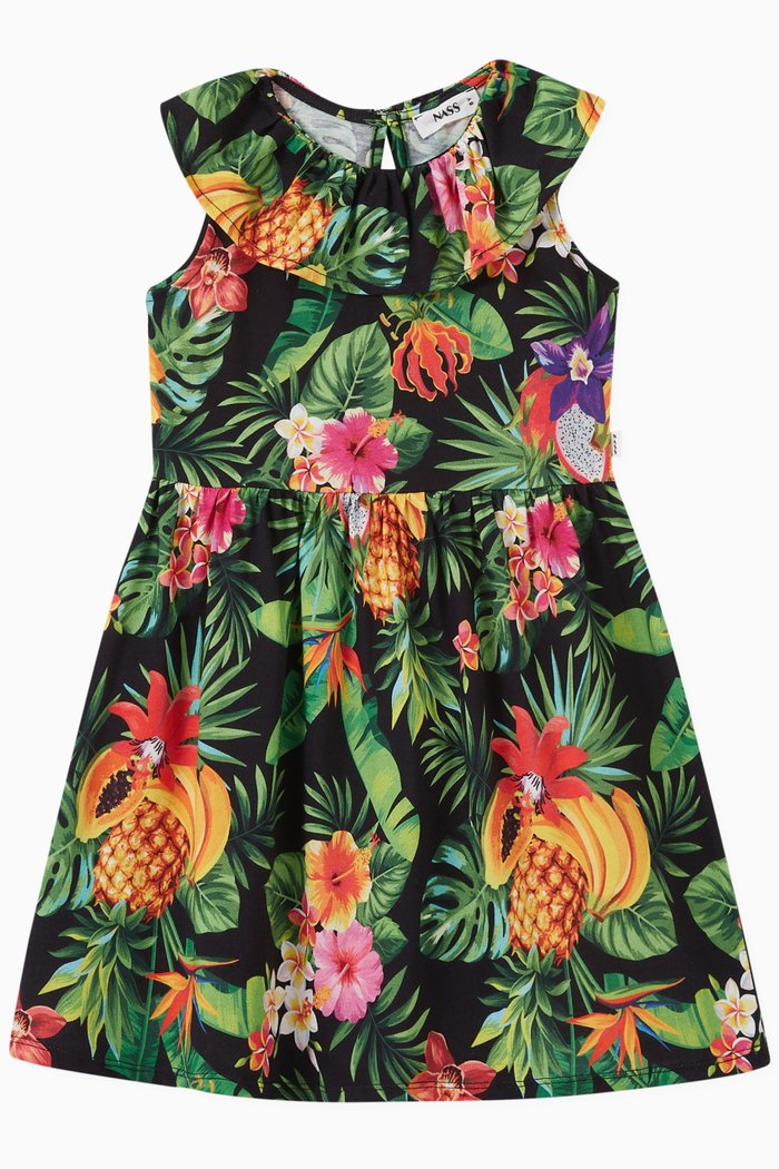 

Attiya Fruit Print Dress, Multicolour