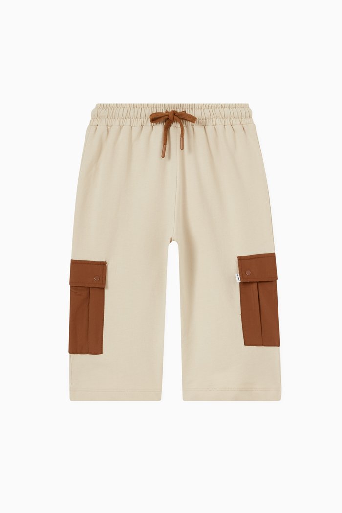 

Edwin Cargo Shorts in Cotton, Neutral