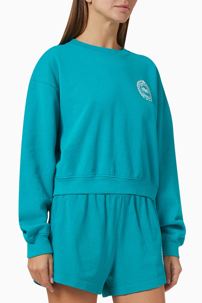 

Country Club Sweatshirt in Cotton, Green