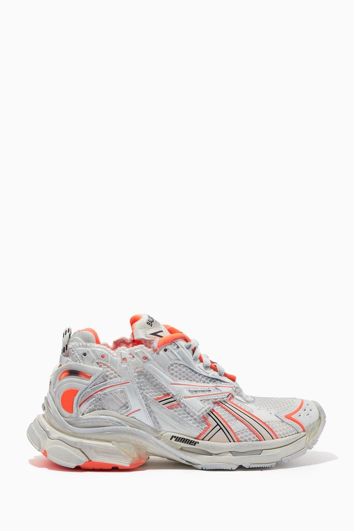 

Runner Sneakers in Mesh & Nylon, Multicolour