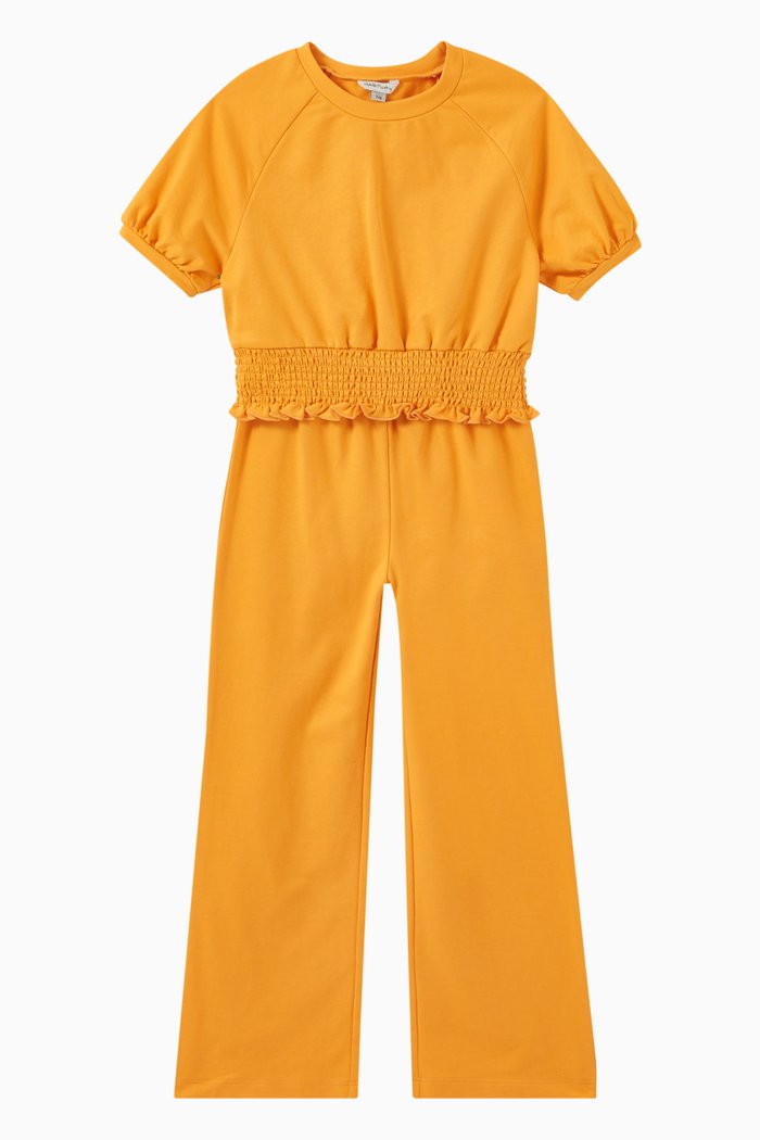 

Smocked Top and Pants, Set of Two, Yellow