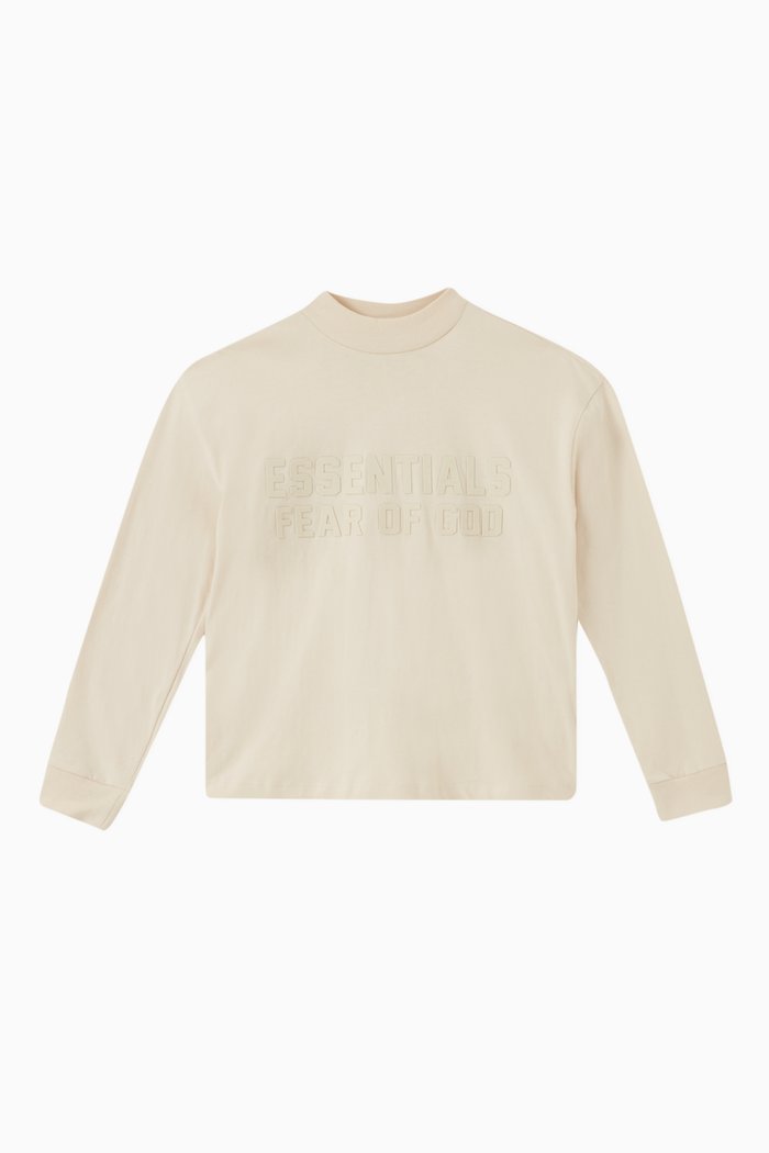 Logo T-shirt in Core Jersey, Grey