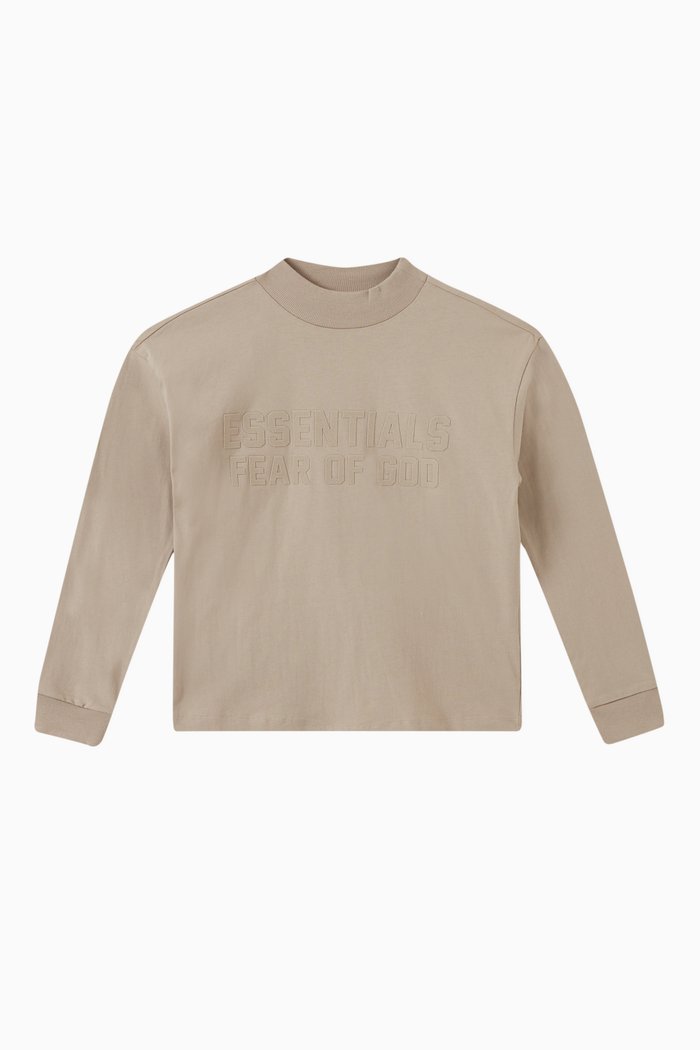 Logo T-shirt in Core Jersey, Grey