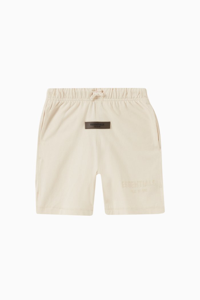 

Logo Tag Shorts in Core Jersey, Grey