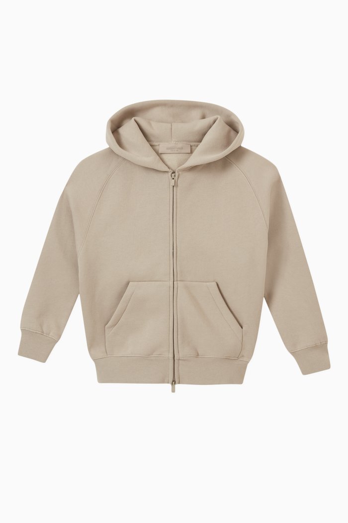 

Essentials Hoodie in Fleece, Grey