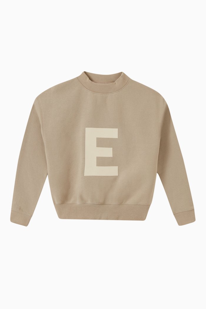 Logo Sweatshirt in Core Jersey, Grey
