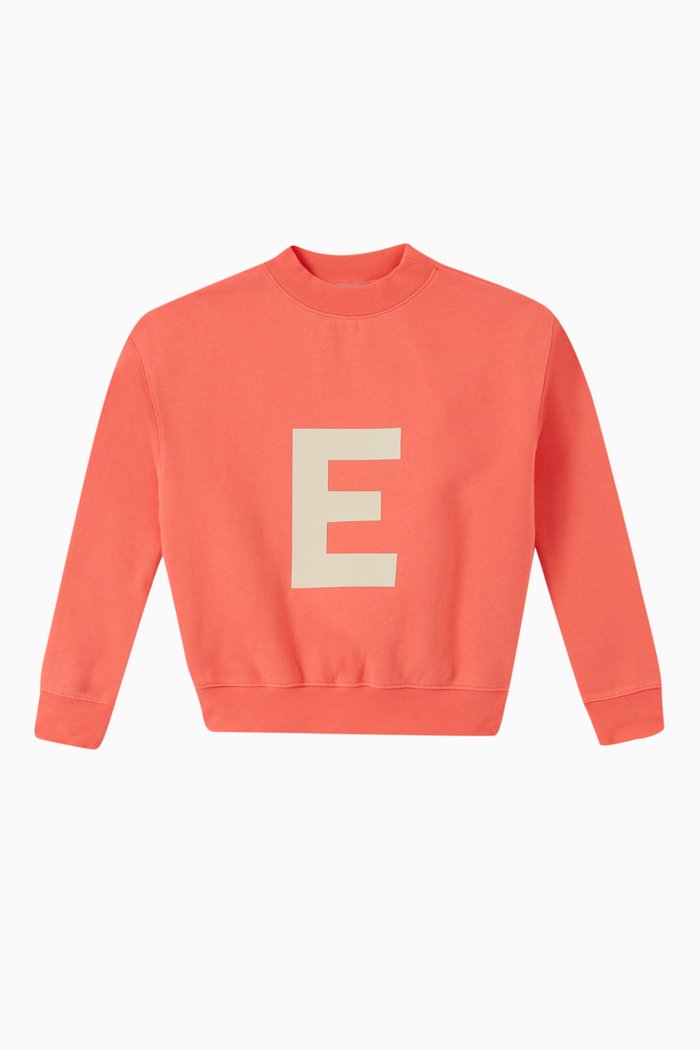 

Logo Sweatshirt in Core Jersey, Orange