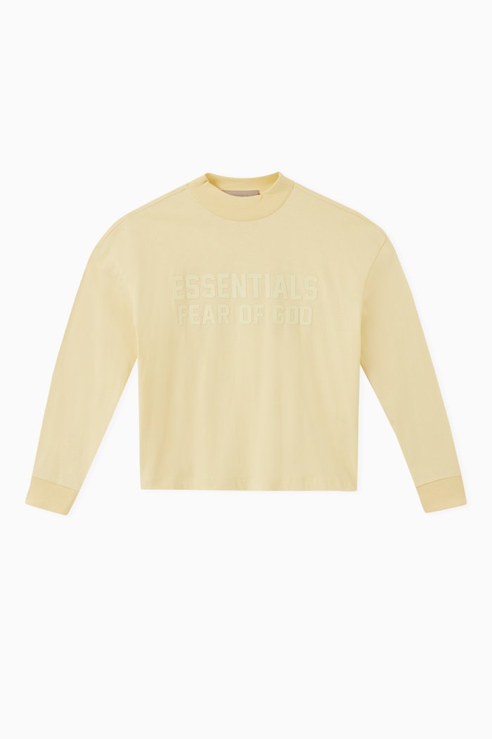

Long-sleeve Logo T-shirt in Cotton-jersey, Neutral