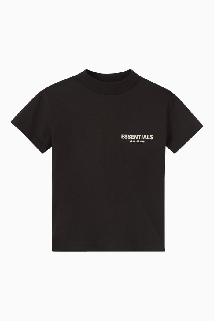 

Logo T-shirt in Cotton, Black