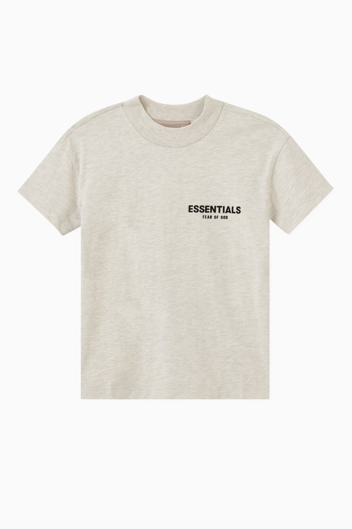 

Essentials T-shirt in Cotton-jersey, Grey