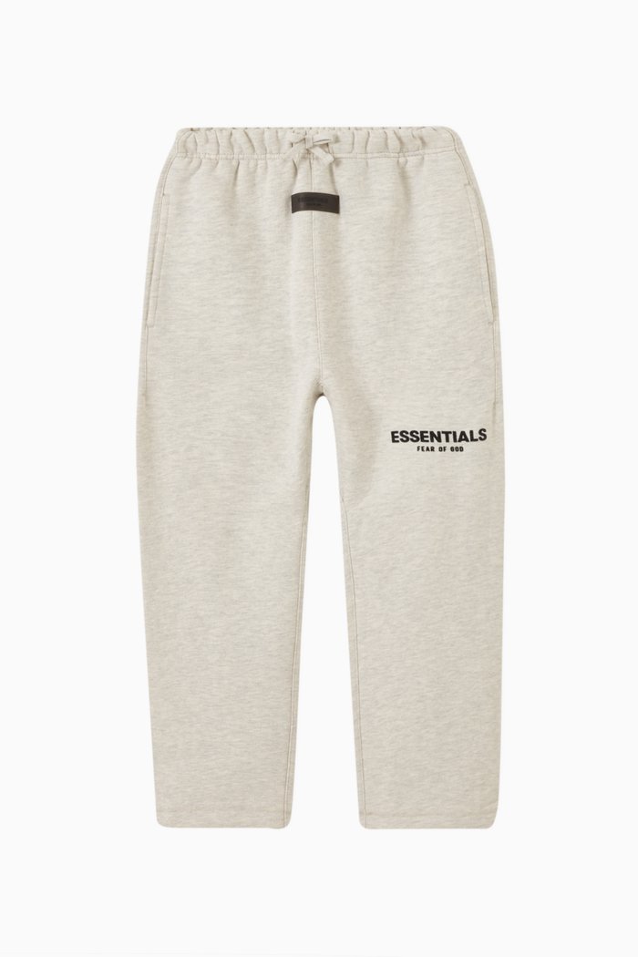 

Logo Sweatpants in Cotton & Polyester, Grey