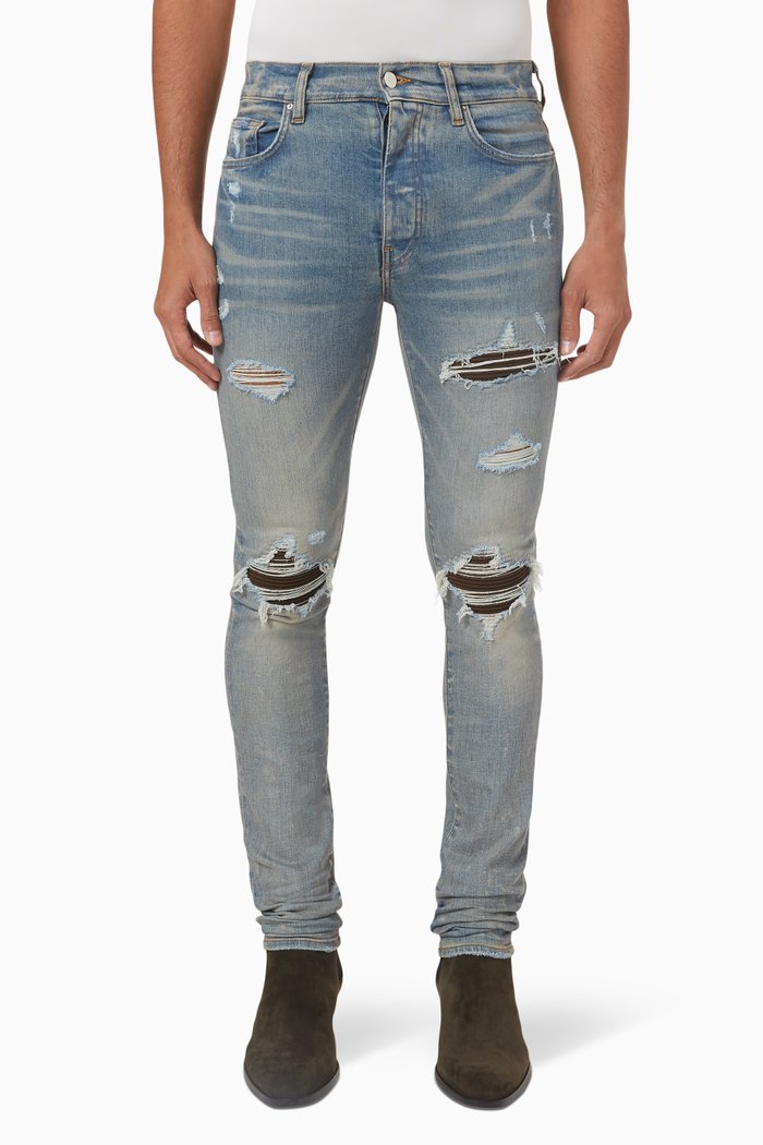 

Ultra Suede MX1 Skinny Jeans in Denim, Blue