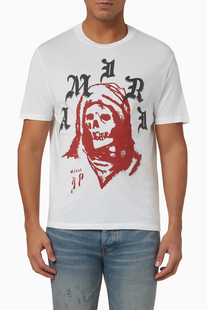 

x Wes Lang Solar Kings T-shirt in Cotton Jersey, White