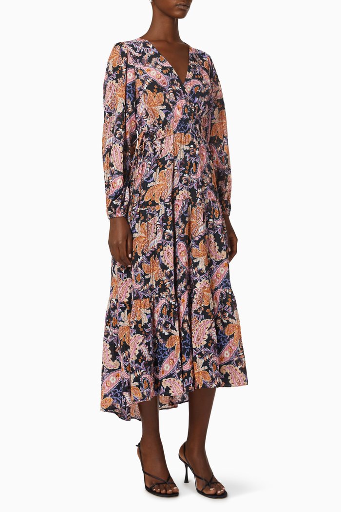

Celestia Midi Dress, Multicolour