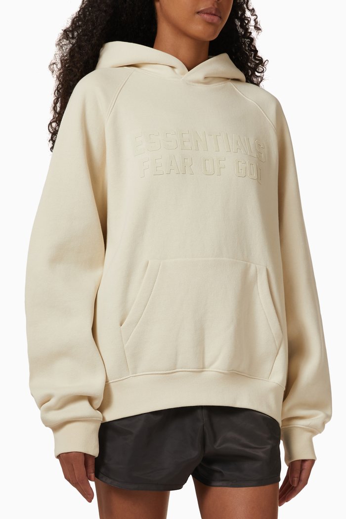 

Core Logo Hoodie in Fleece, Neutral