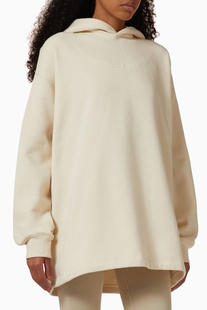 

Core Logo Relax Hoodie in Fleece, Neutral