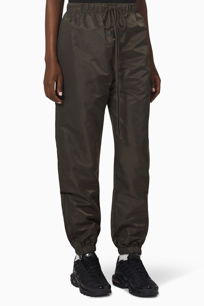 

Essentials Trackpants in Nylon, Black