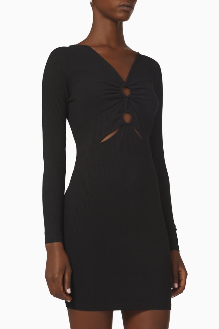 

Naomi Mini Dress, Black