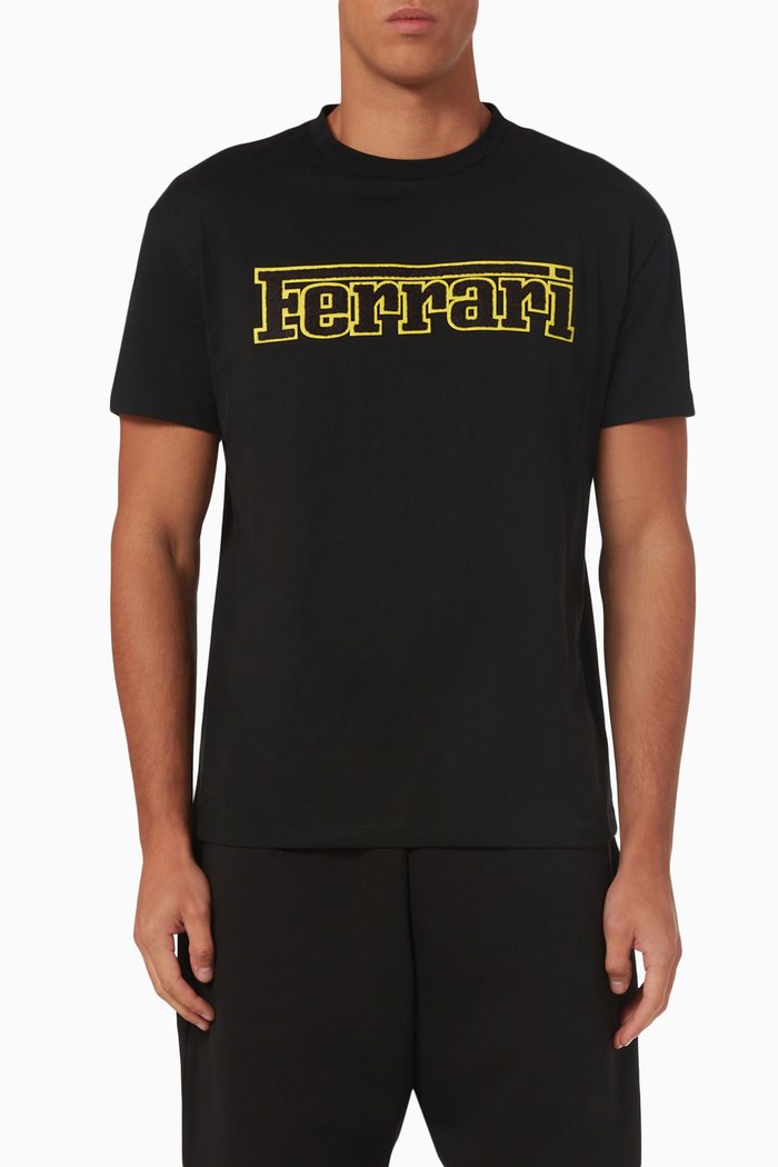

Logo T-shirt in Organic Cotton, Black