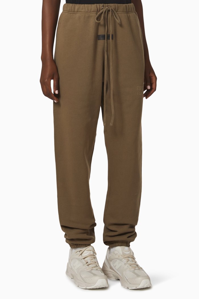

Unisex Sweatpants in Fleece, Brown
