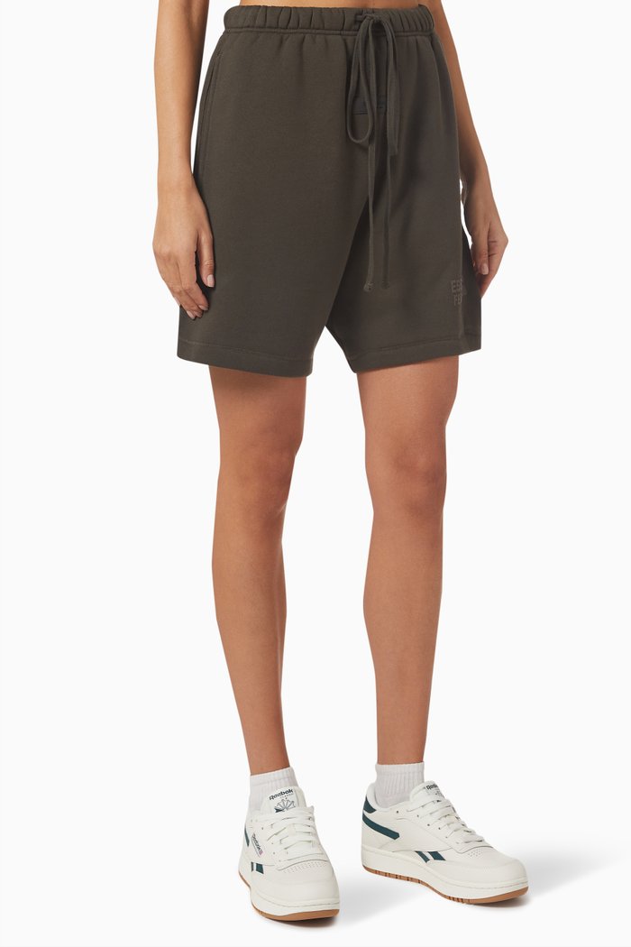 

Unisex Sweatshorts in Fleece, Black