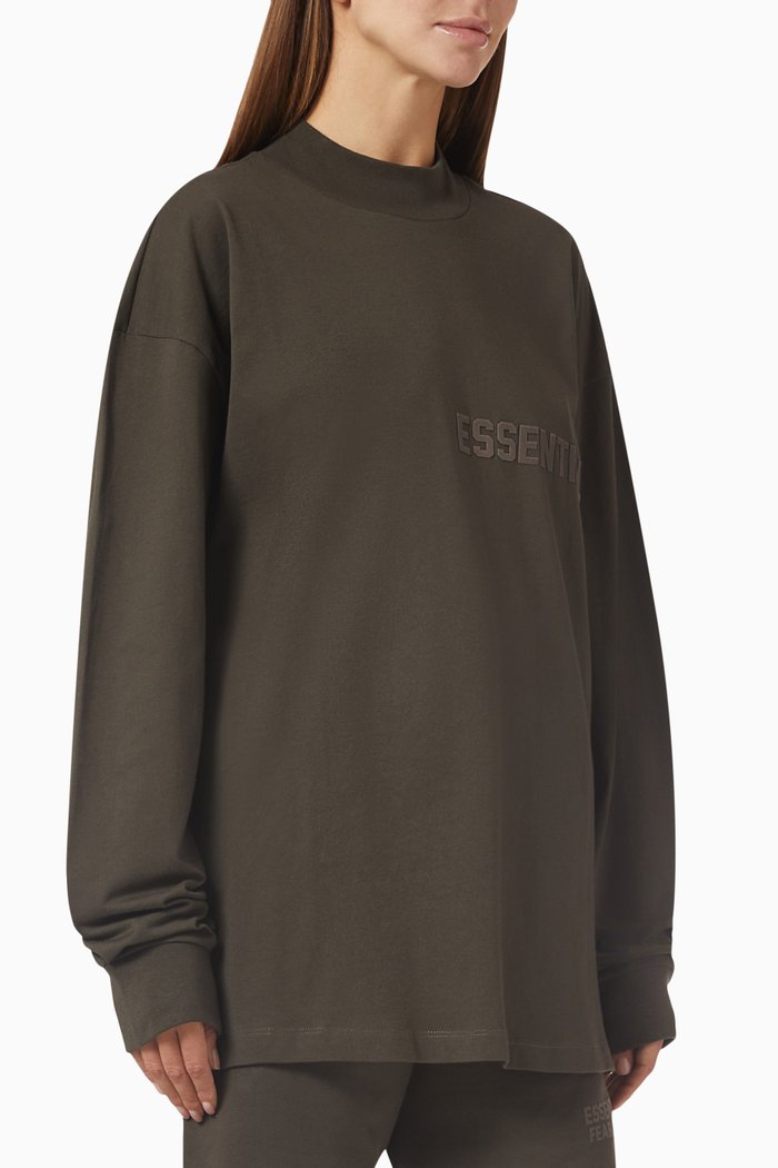 

Core Long-sleeve T-shirt in Jersey, Black