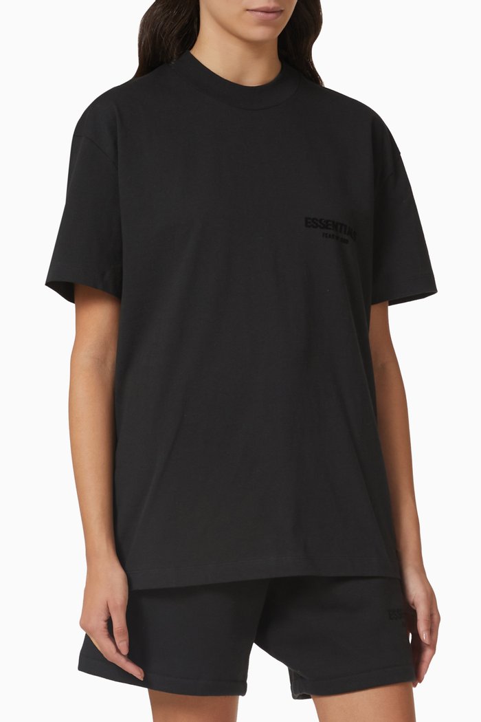 

Essentials T-shirt in Jersey, Black