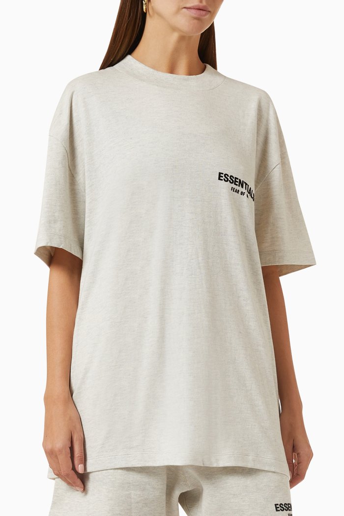 

Essentials T-shirt in Jersey, Grey