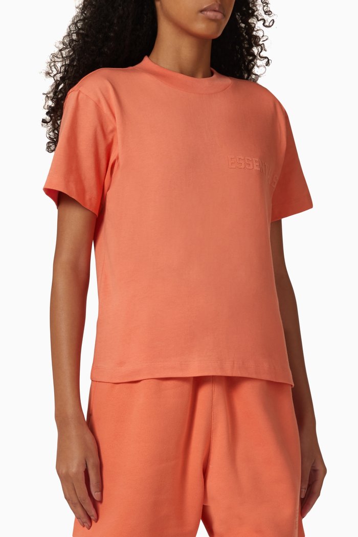 

Core Logo T-shirt in Jersey, Pink