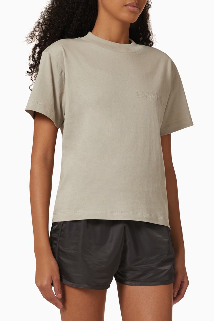 

Core Logo T-shirt in Jersey, Grey