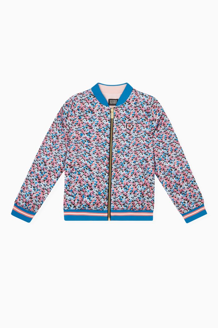 

Reversible Bomber Jacket in Technical Fabric, Pink