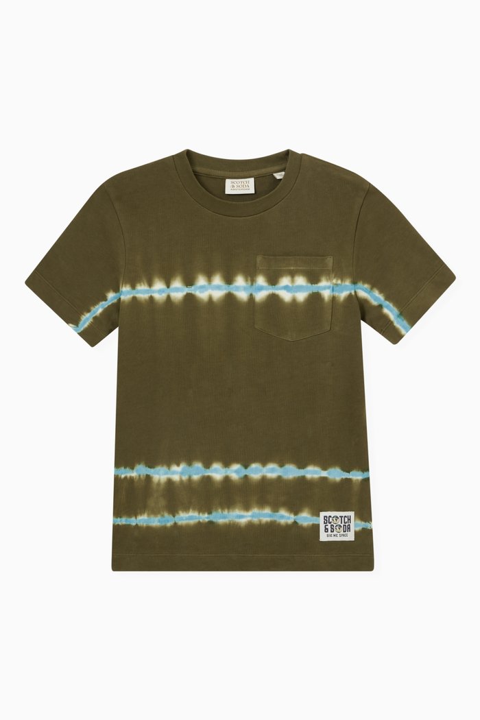 

Tie-Dye T-shirt in Organic Cotton, Multicolour