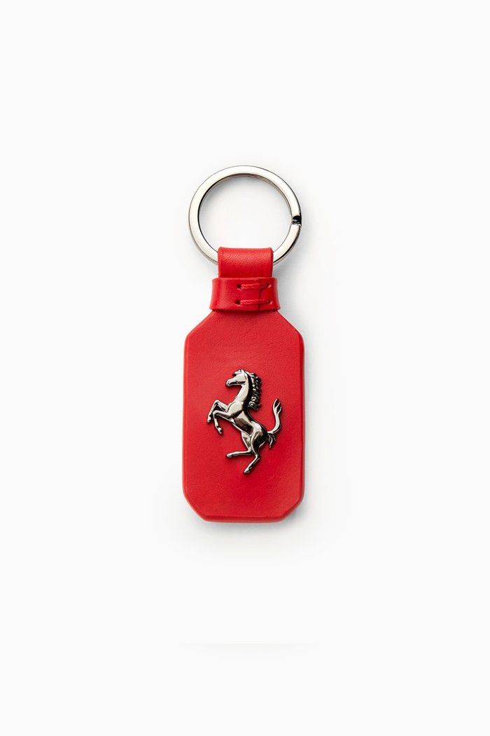 

Icon Key Holder in Leather, Red