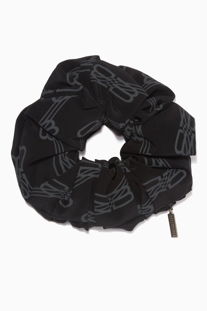 

XXL Hair Scrunchie in Silk, Black
