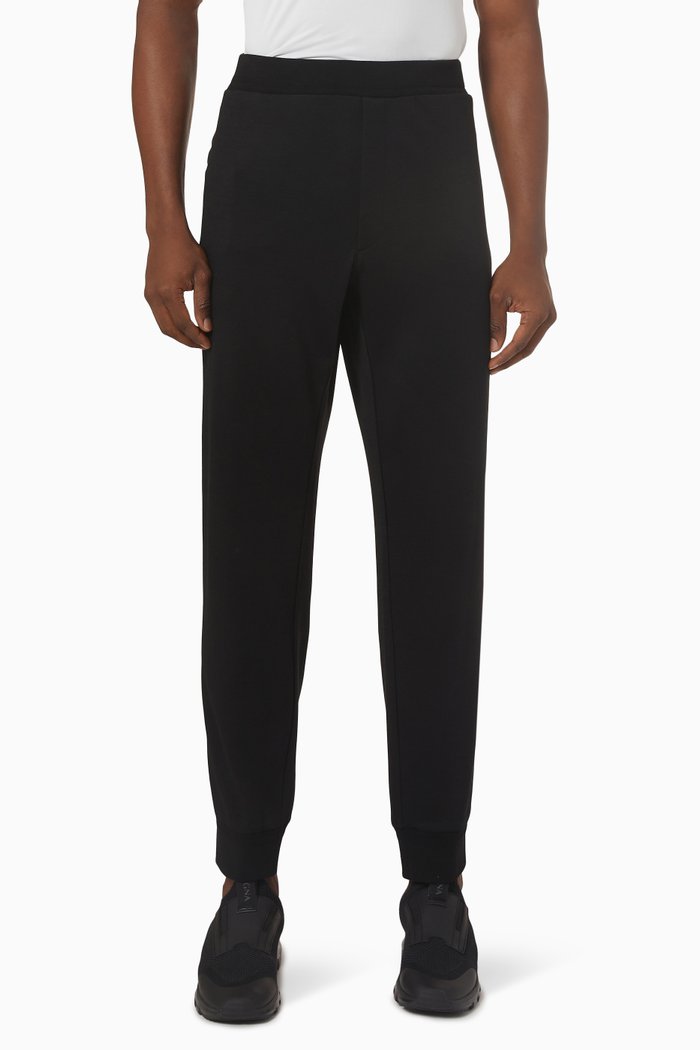 

Sweatpants in Techmerino™ Wool, Black
