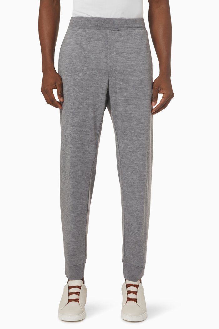 

Sweatpants in Techmerino™ Wool, Grey