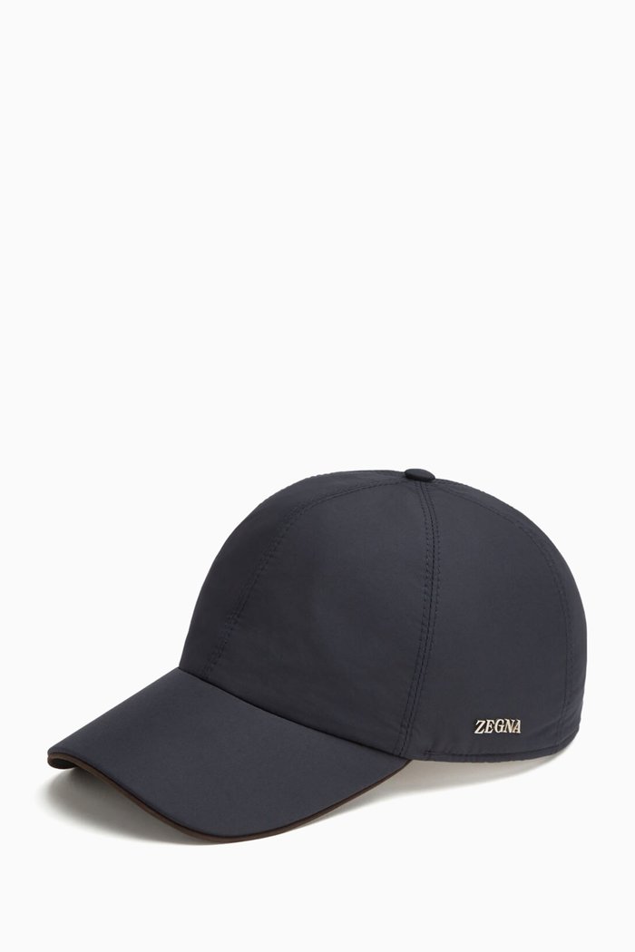 

Zephyr Baseball Cap in Technical Fabric, Blue